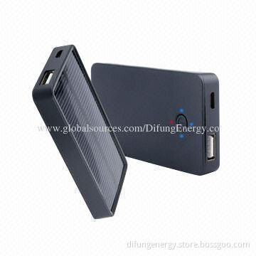 2,500mAh Solar Lantern Mobile Phone Chargers, Micro USB 5V/1A Input